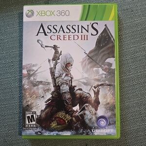 Assassin's Creed III for Xbox 360 - Green Case, 2 Disc Edition